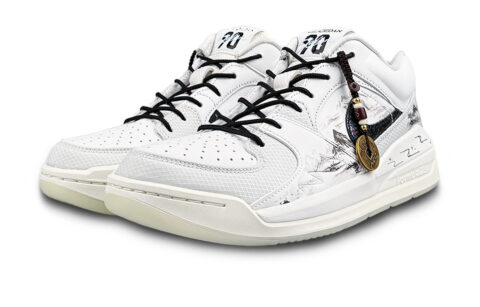 Jordan Stadium 90 Cushioning, Wear Resistant Low top Vintage Basketball Shoes Men’s White Black
