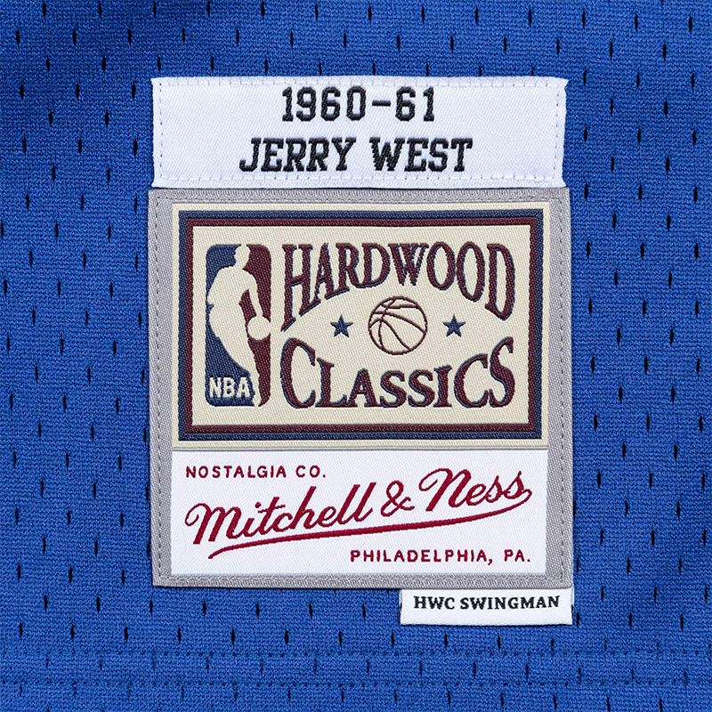 Mitchell Ness «NBA 1960 Los Angeles Lakers Jerry West» Swingman jersey top