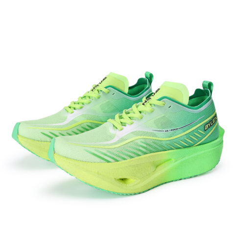 BYLEN Slip Resistant, Abrasion Resistant, Breathable Low top Genuine Carbon Plate Marathon Running Shoes Unisex