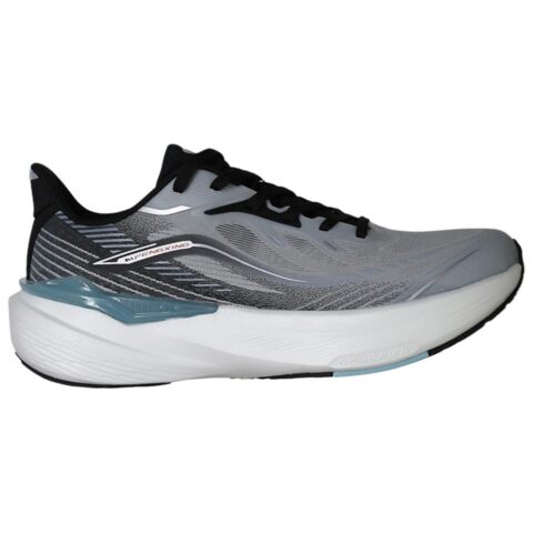QIAODAN Wixing 14 Cushioning Lightweight Cushioning Lightweight Low top Q KUNGFU Pro Racing Running Shoes Men’s Gray