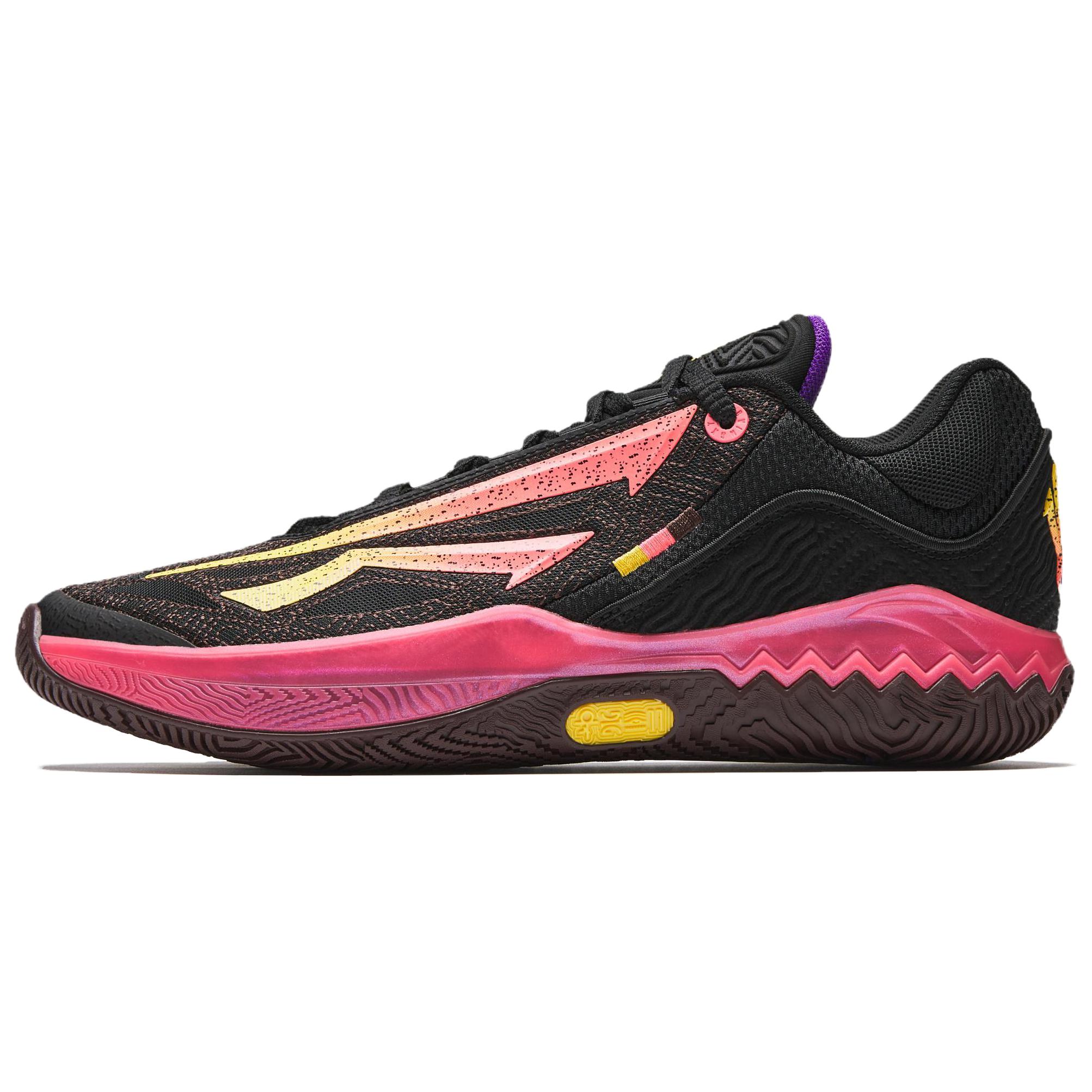 Anta KAI SPEED 2 Low top Basketball Shoes Men's Black Pink