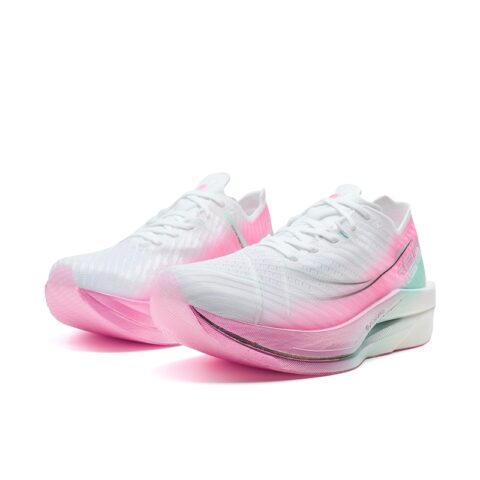 XTEP 160X 6.5 Slip Resistant Abrasion Resistant Low top Carbon Plate Marathon Running Shoes Women’s Paper Kite
