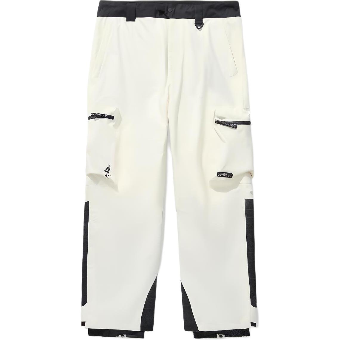 Li Ning Sports Ski Pants Unisex Black White