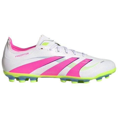 Adidas Predator League Ag Cloud White Lucid Pink Lucid Lemon