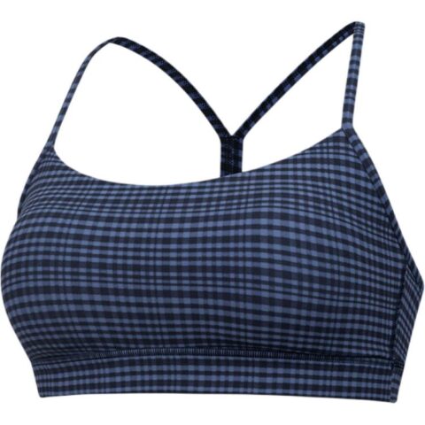 Lululemon Yoga Underwear Women's Washed Blue Plaid