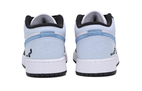 Jordan Air Jordan 1 Low top Vintage Basketball Shoes Men’s White Blue