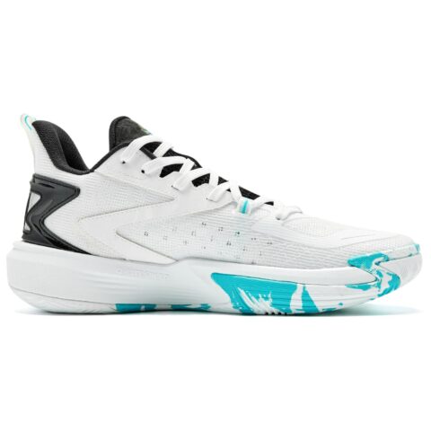 QIAODAN Slip Resistant, Abrasion Resistant, Breathable, Coverage, Lightweight, Grip Low top Basketball Shoes Men’s