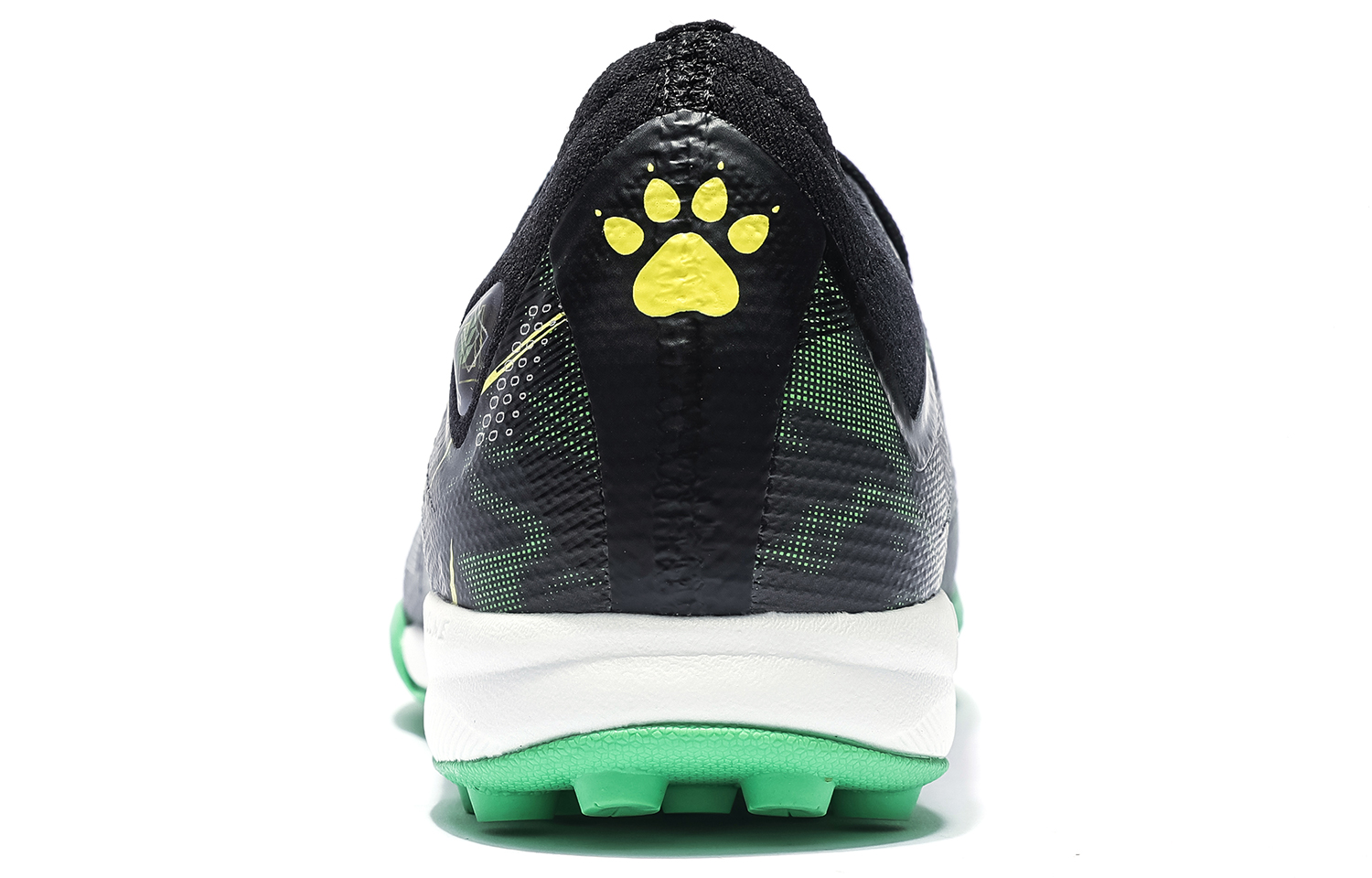 KELME Shadow 2.0 TF Turf Artificial Turf Cushioning, Wear Resistant Soccer Shoes Unisex Black Green