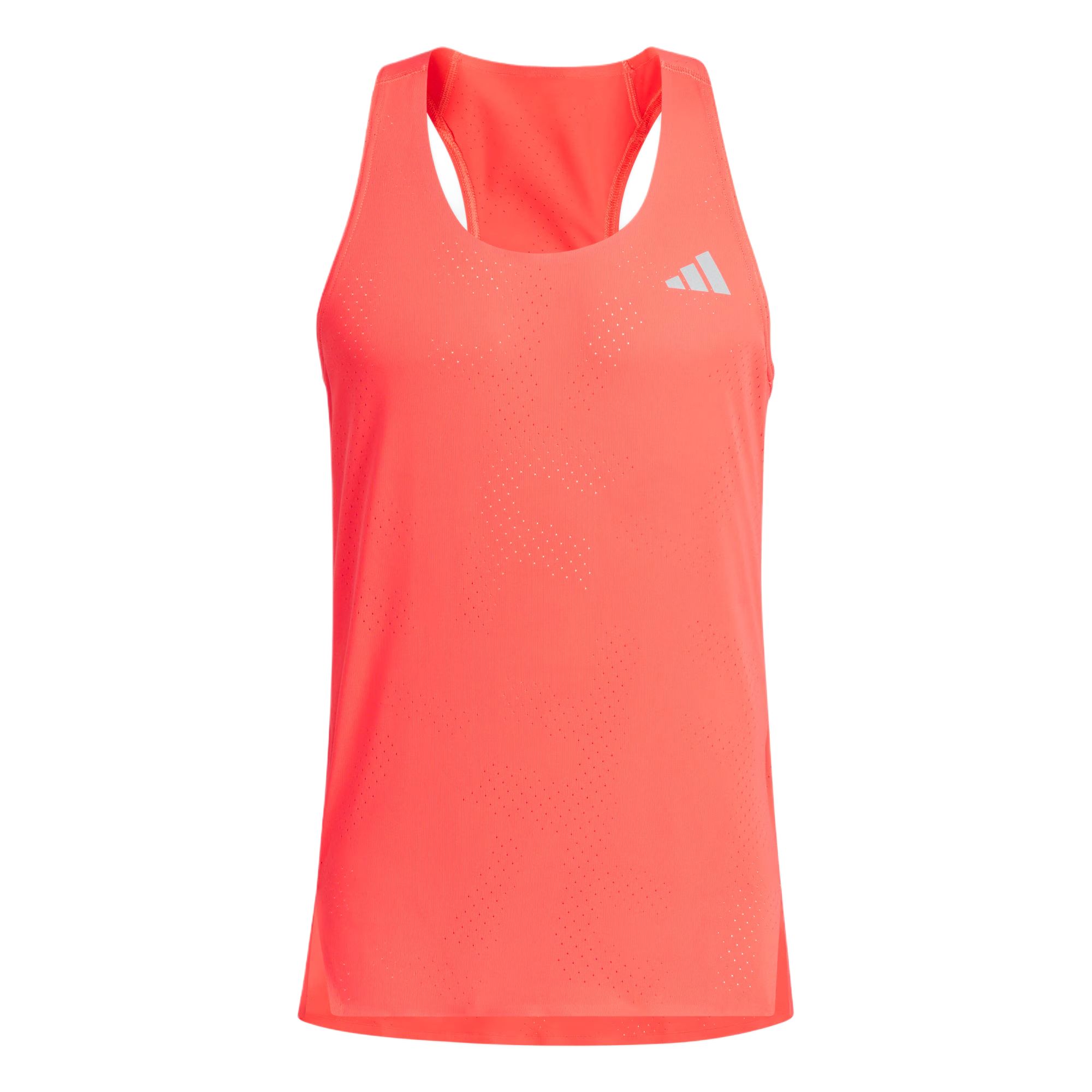 Adidas Climacool Running Tank Top Unisex Bright Red/Dark Silver Gray