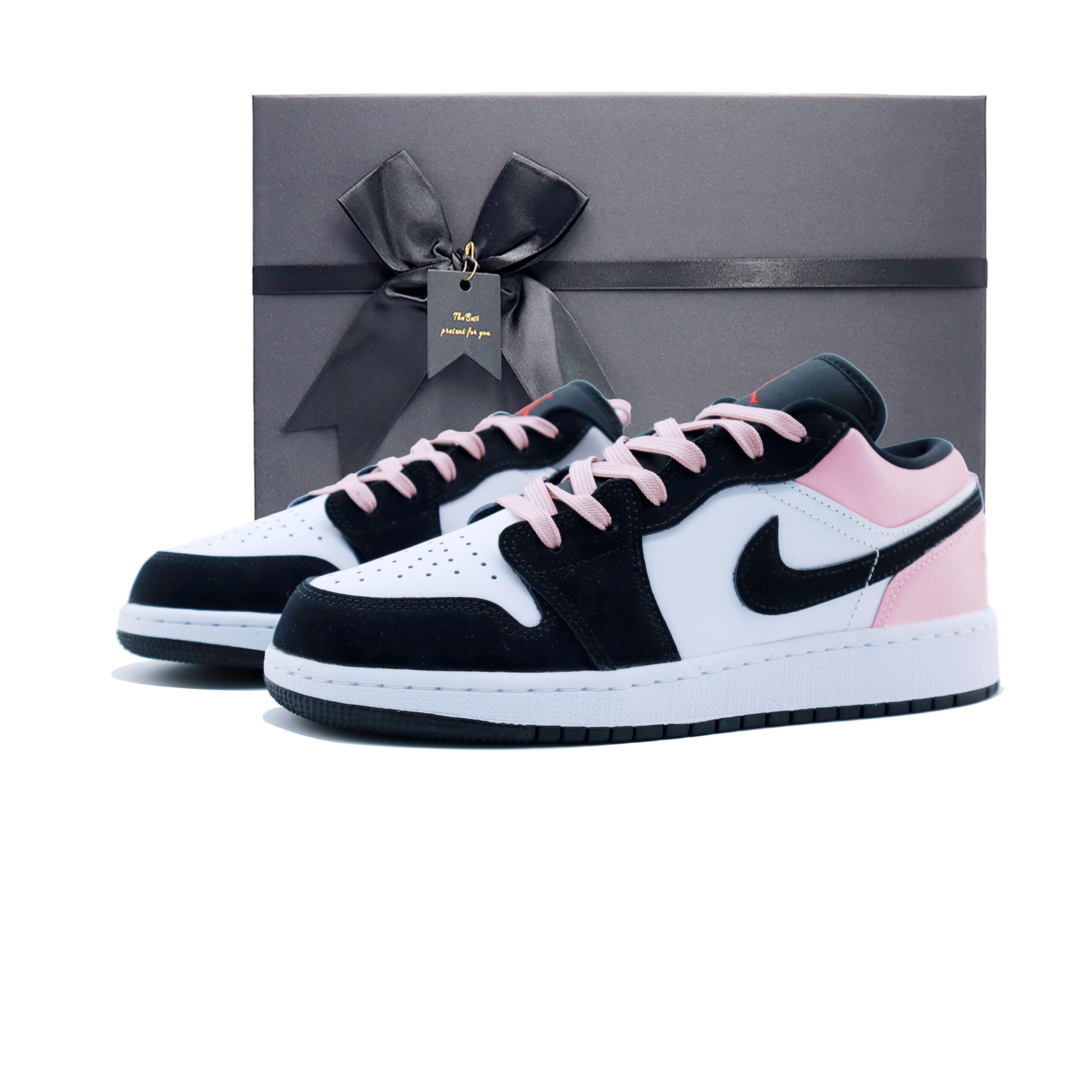 Jordan Air Jordan 1 Low top Vintage Basketball Shoes Unisex Black