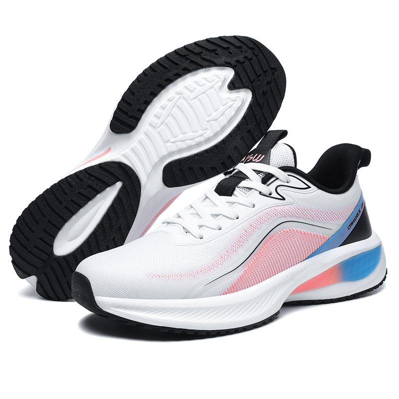 JSWEI Cushioning Slip Resistant Abrasion Resistant Low top Long Distance Running Shoes Men’s