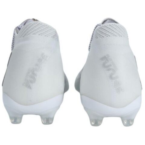 PUMA FUTURE 8 AG Artificial Ground Fabric Abrasion Resistant Soccer Shoes Men’s White