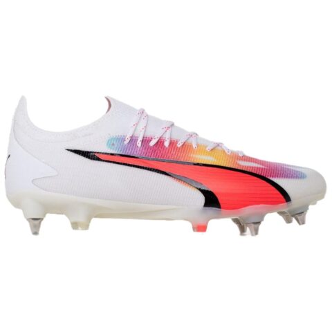 PUMA Ultra Ultimate SG Soft Ground Soccer Shoes Men’s Red White