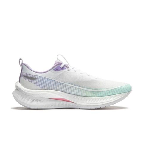 Li Ning Red Hare 7 Pro Cushioning Slip Resistant Breathable Lightweight Low top Training Running Shoes Men’s White