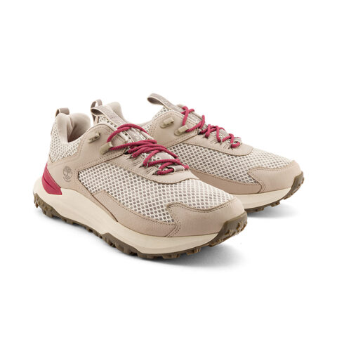 Timberland Mountaineering & Hiking Shoes Men’s Light Taupe Dark Red