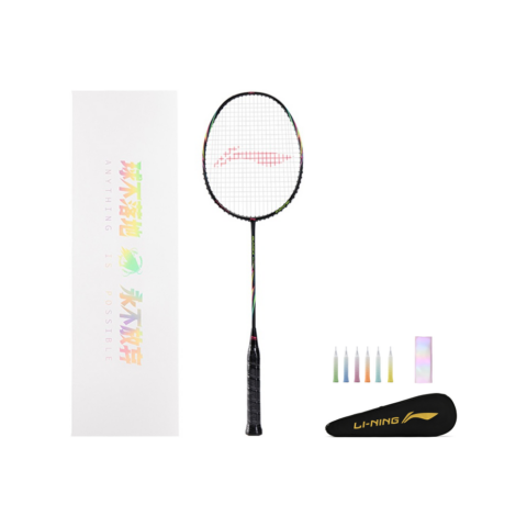 Li Ning Blade Shadow EX Sharp Arrow Full Carbon Badminton Rackets Offensive Type Heavy Head, Stiff Shaft Advanced Level