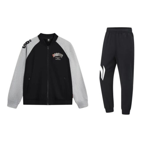 Li Ning Casual Sportswear Men's Baseball Collar Moderate