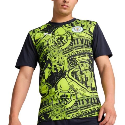 PUMA Jersey De Calentamiento Para Hombre Manchester City
