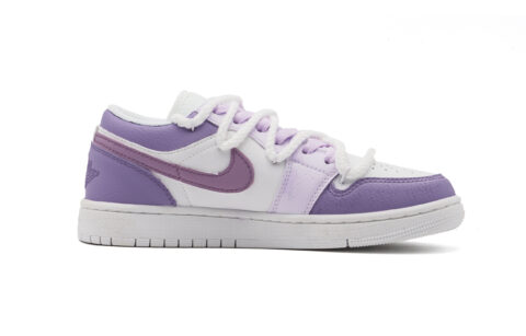 Jordan Air Jordan 1 Low top Vintage Basketball Shoes Women’s Purple