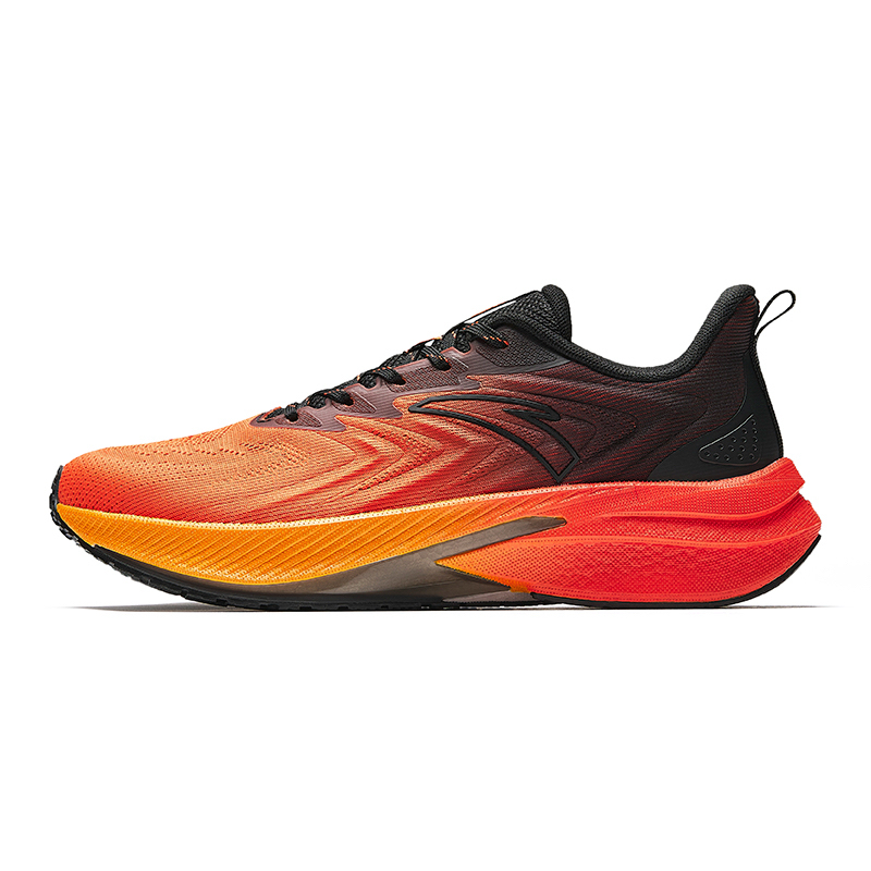 CHAOJIANTA Cushioning Slip Resistant Rebound Low top Training Running Shoes Men’s Orange Black