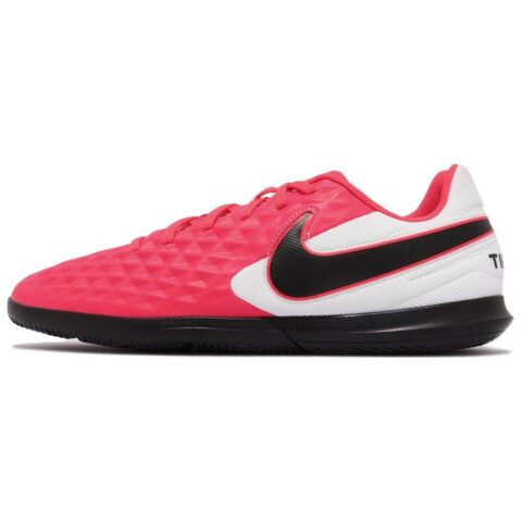 Nike Legend 8 CLUB Comfortable Slip Resistant Abrasion Resistant Soccer Shoes Men’s Red Black