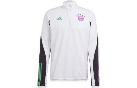 Adidas FC Bayern Soccer Jerseys Men's White Moderate Straight Fit