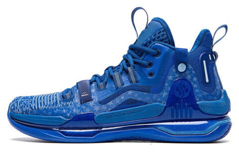361° AG 1 Aaron Gordon AG1 Abrasion Resistant Slip Resistant Mid top Performance Basketball Shoes Men’s Blue
