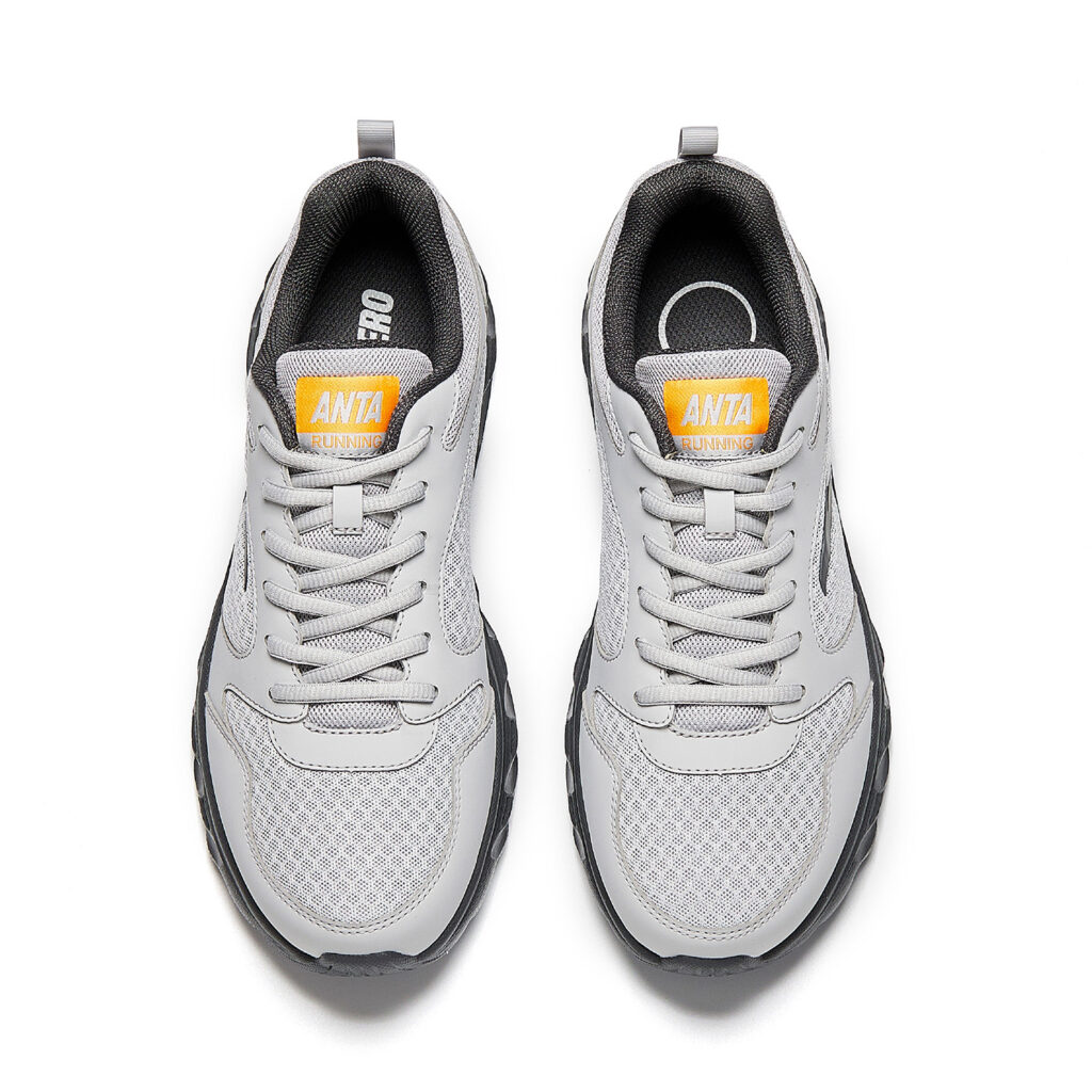 Anta Fabric Low top Casual Fashion Versatile Men’s Microchip Gray/Castle Gray