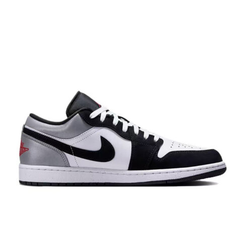 Jordan Air Jordan 1 Slip Resistant Abrasion Resistant Low top Vintage Basketball Shoes Unisex Black