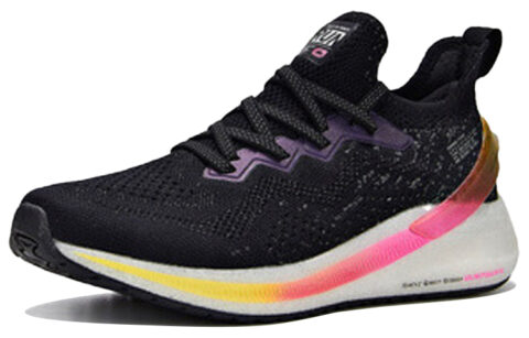 361° Superfly Wing Mesh Cushioning Breathable Slip Resistant Low top Running Shoes Women’s Black White