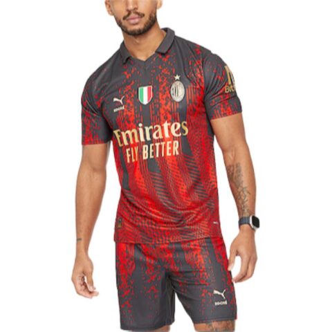 PUMA ACM X KOCHE Soccer Jerseys Men’s Flame Red Black Moderate Straight Fit
