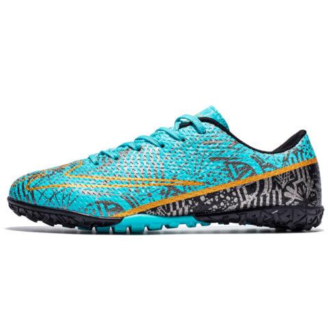 DOUBLE STAR 88 Breathable Lightweight Breathable And Lightweight Soccer Shoes Unisex Black Moon