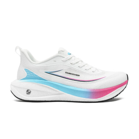 OURCOVER Abrasion Resistant, Breathable, And Anti Rollover ETPU Sole Physical Fitness Test & Exam Running Shoes Unisex