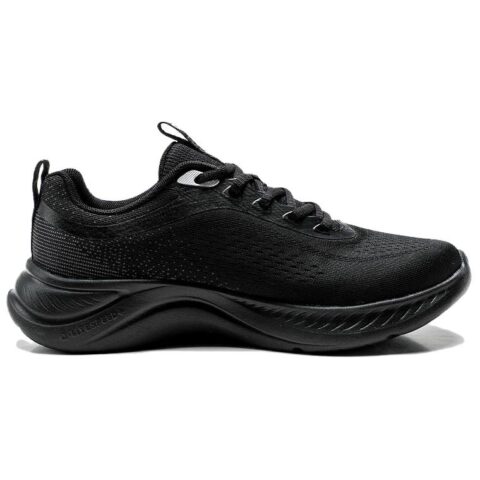 QIAODAN Slip Resistant Abrasion Resistant Slip Resistant Abrasion Resistant Low top Casual Running Shoes Women’s Black