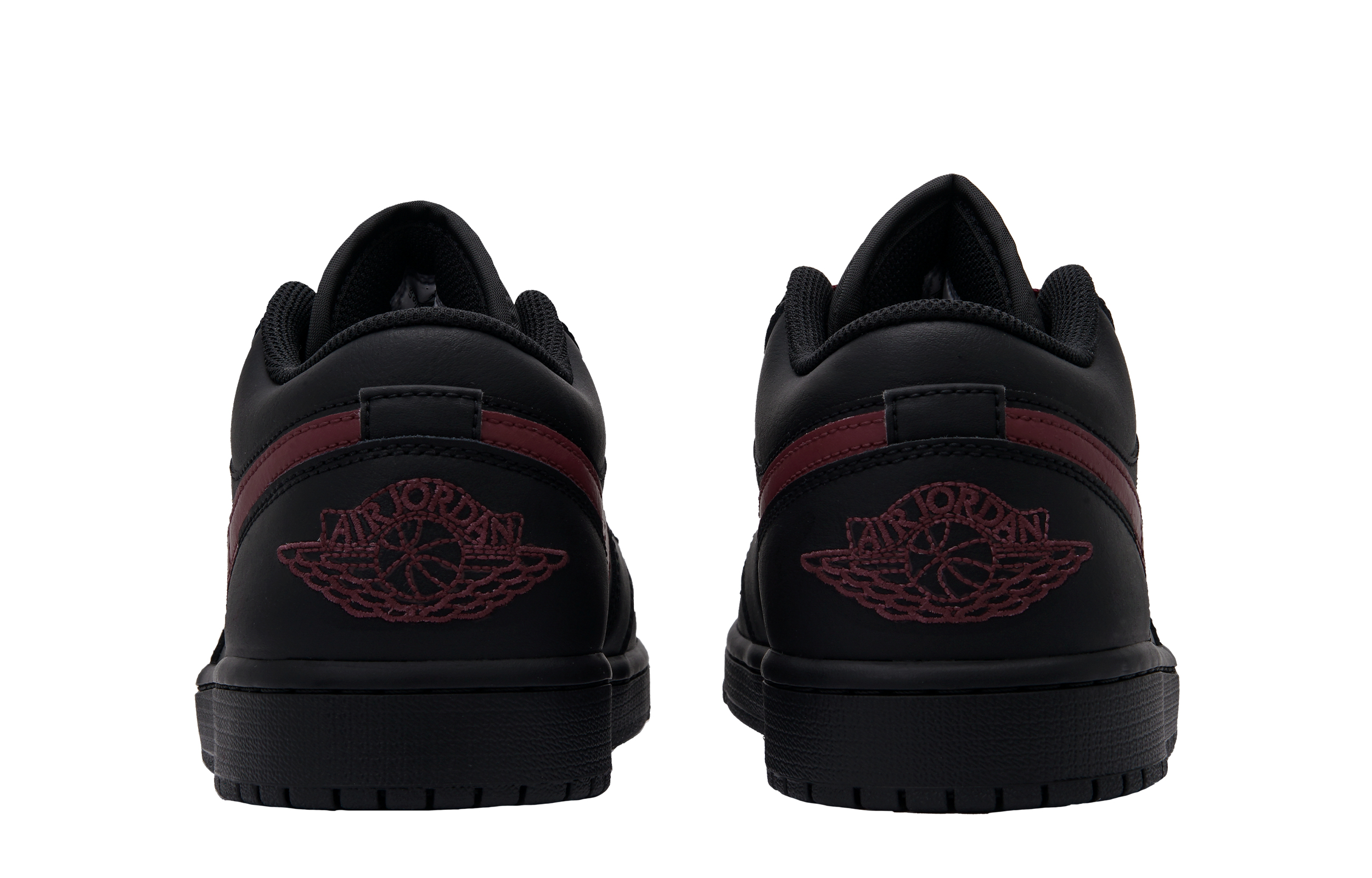Jordan Air Jordan 1 Back To The Past Low top Vintage Basketball Shoes Unisex Black Red