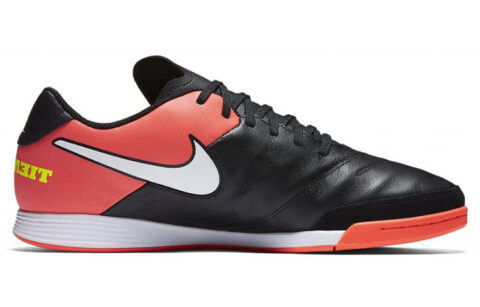 Nike Tiempo X Genio 2 Leather Ic ‘Black Hyper Orange’