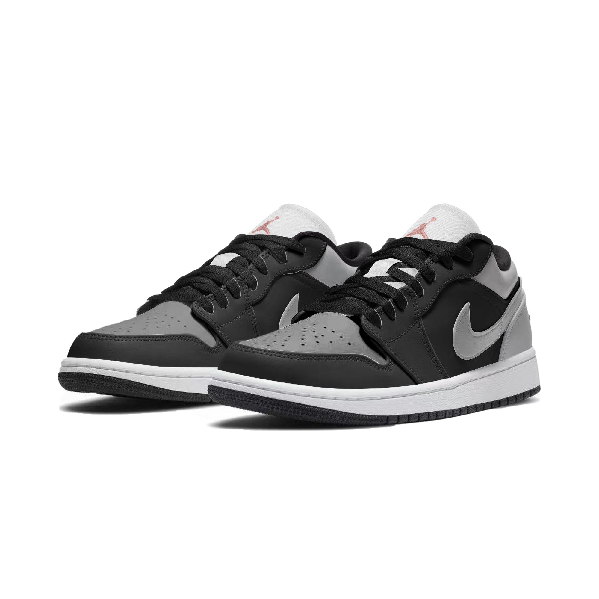 Jordan Air Jordan 1 Abrasion Resistant Abrasion Resistant Low top Vintage Basketball Shoes Unisex Black