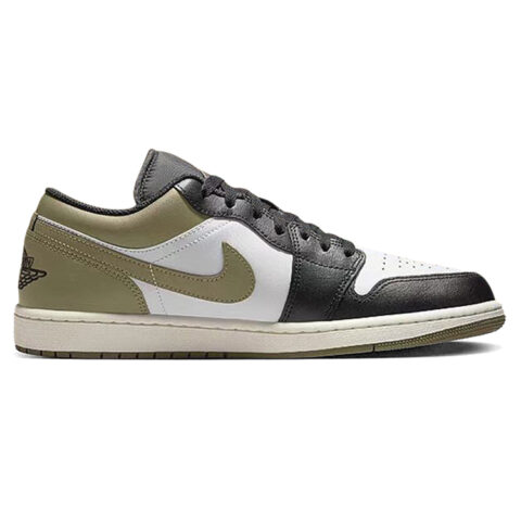 Jordan Air Jordan 1 Vintage Basketball Shoes Unisex Low Top Black/White