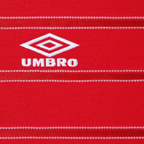 Supreme x Umbro® striped «SS 25 — » soccer jersey