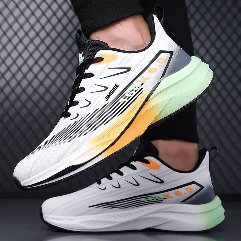 JINMAIWANG Slip Resistant Slip Resistant Low top Running Shoes Men’s