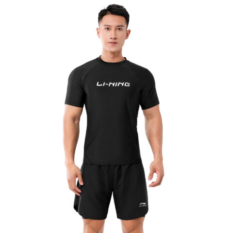 Li Ning Men’s Swimwear Men’s Casual Surf Swimsuit