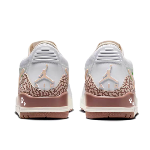 Jordan Legacy 312 Vintage Basketball Shoes Women’s Low Top Pink/White