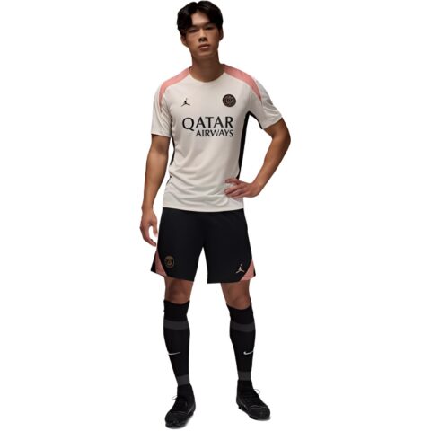 Jordan PSG Dri FIT Soccer Jersey Men’s Light Ivory/Rust Pink/Black