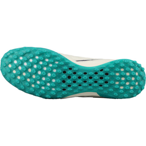 Li Ning Slip Resistant TF Turf Artificial Turf Abrasion Resistant Soccer Shoes Unisex White Green