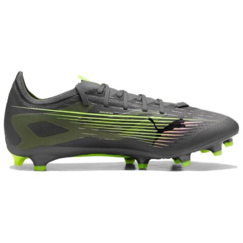 PUMA Ultra 5 Match FG Firm Ground Abrasion Resistant Soccer Shoes Unisex Black