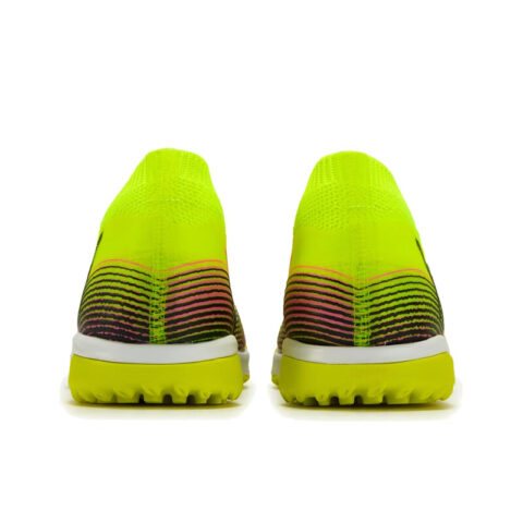 PUMA FUTURE 8 MATCH Comfortable And Lightweight Abrasion Resistant Soccer Shoes Unisex Yellow
