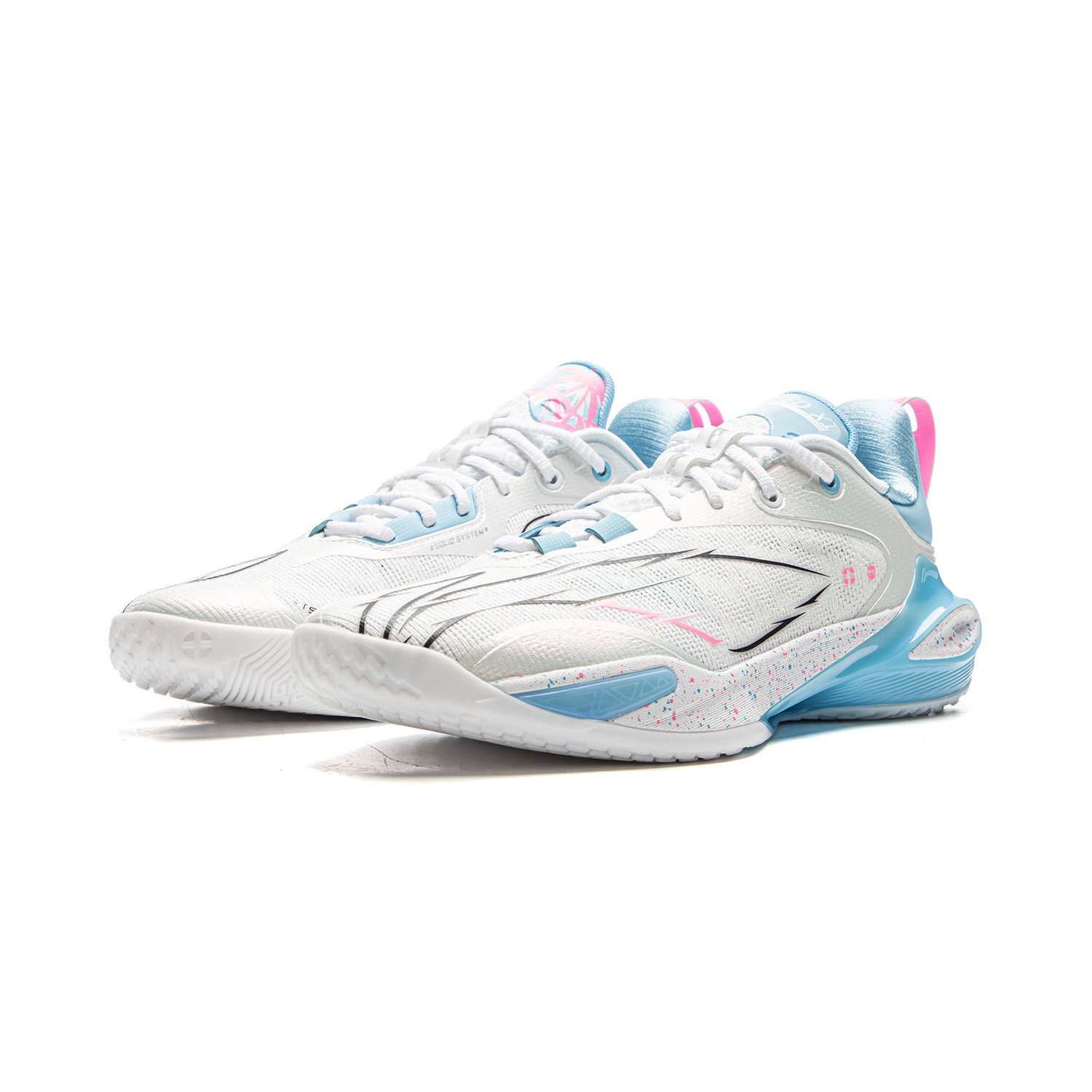 Li Ning Speed 11 Abrasion Resistant Coverage Support Rebound Low top Basketball Shoes Men’s White