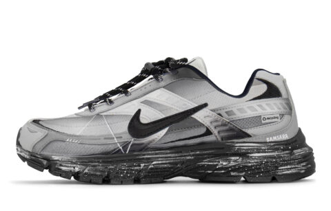 Nike Initiator Abrasion Resistant Breathable Low top Sprint Running Shoes Unisex Black Gray