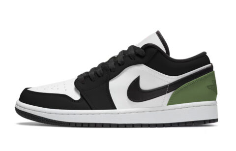 Jordan Air Jordan 1 Matcha Mousse Classic And Versatile Cushioning, Wear Resistant Low top Vintage Basketball Shoes
