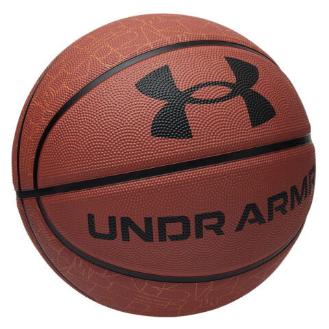 Under Armour China Mainland Version Rubber Basketball Brown Size 7 Ball Training Competition Unisex